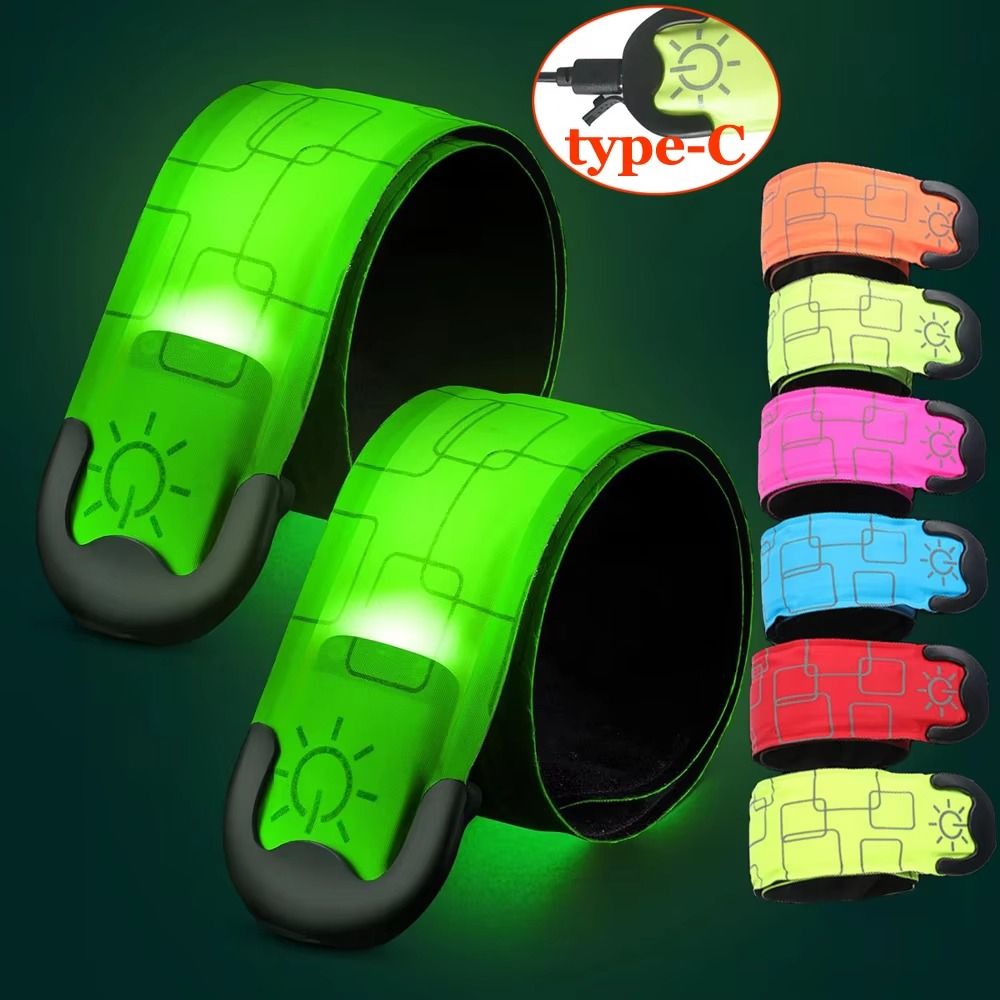 Running Visibility Gear - Pil ile Çalışan, Gece Koşusu İçin