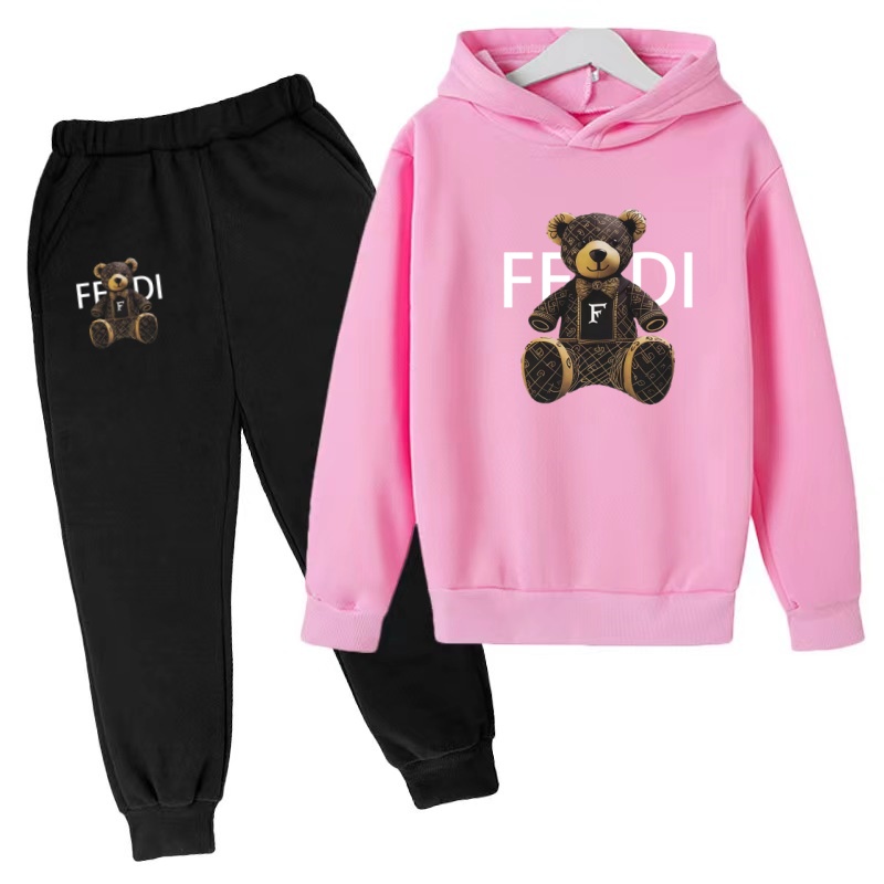 Running Gear Kids - Çocuklar Kazak Sonbahar Giysileri Hoodie Harfler