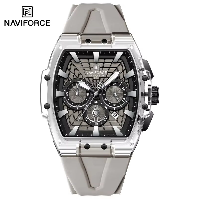 Running Watch - NF6113 NAVIFORCE Erkek Çok Fonksiyonlu Kronograf