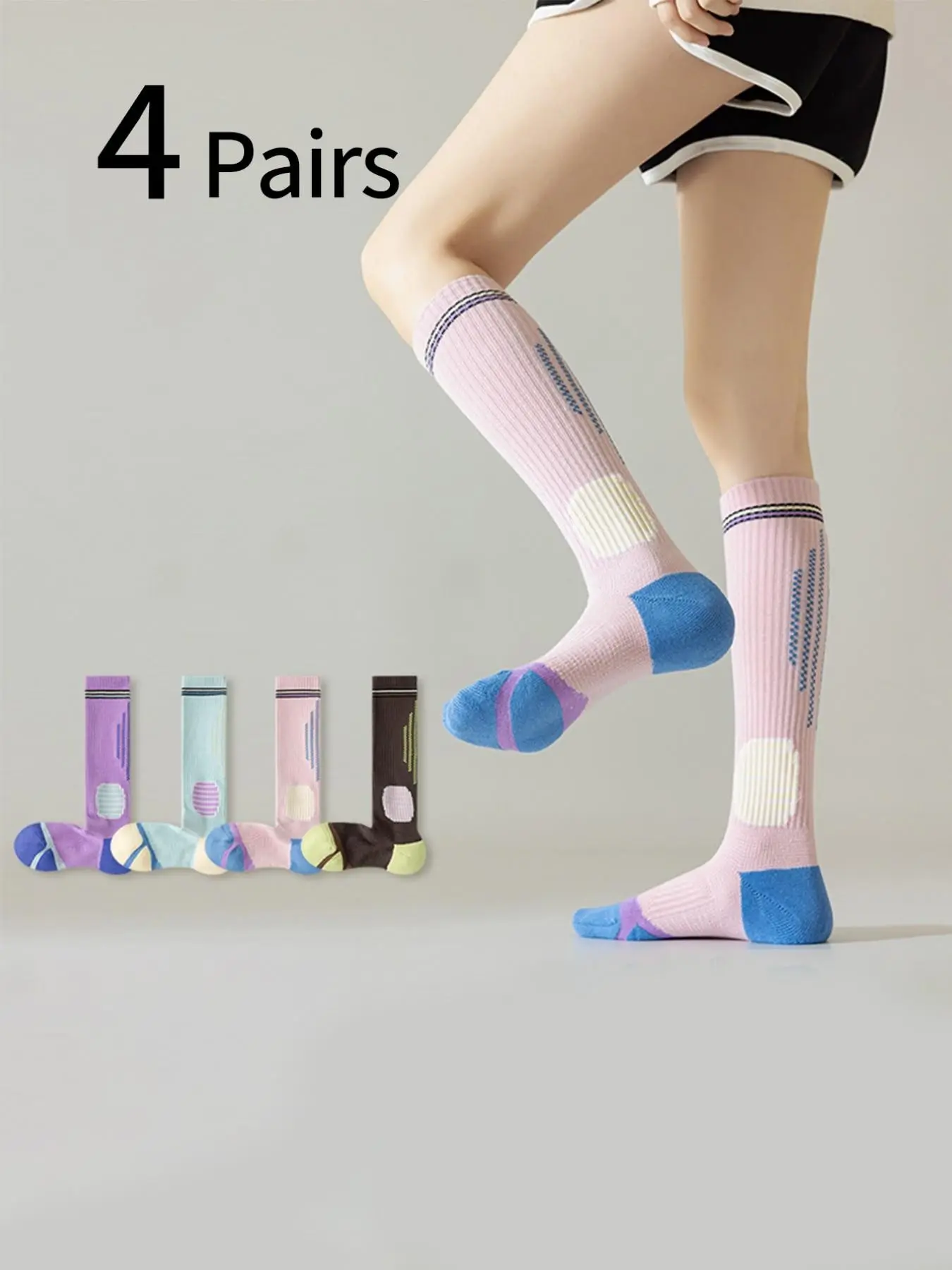 4 Çift Kadın Spor Kompresyon Ç - Sports Socks incelemesi ve fiyatı
