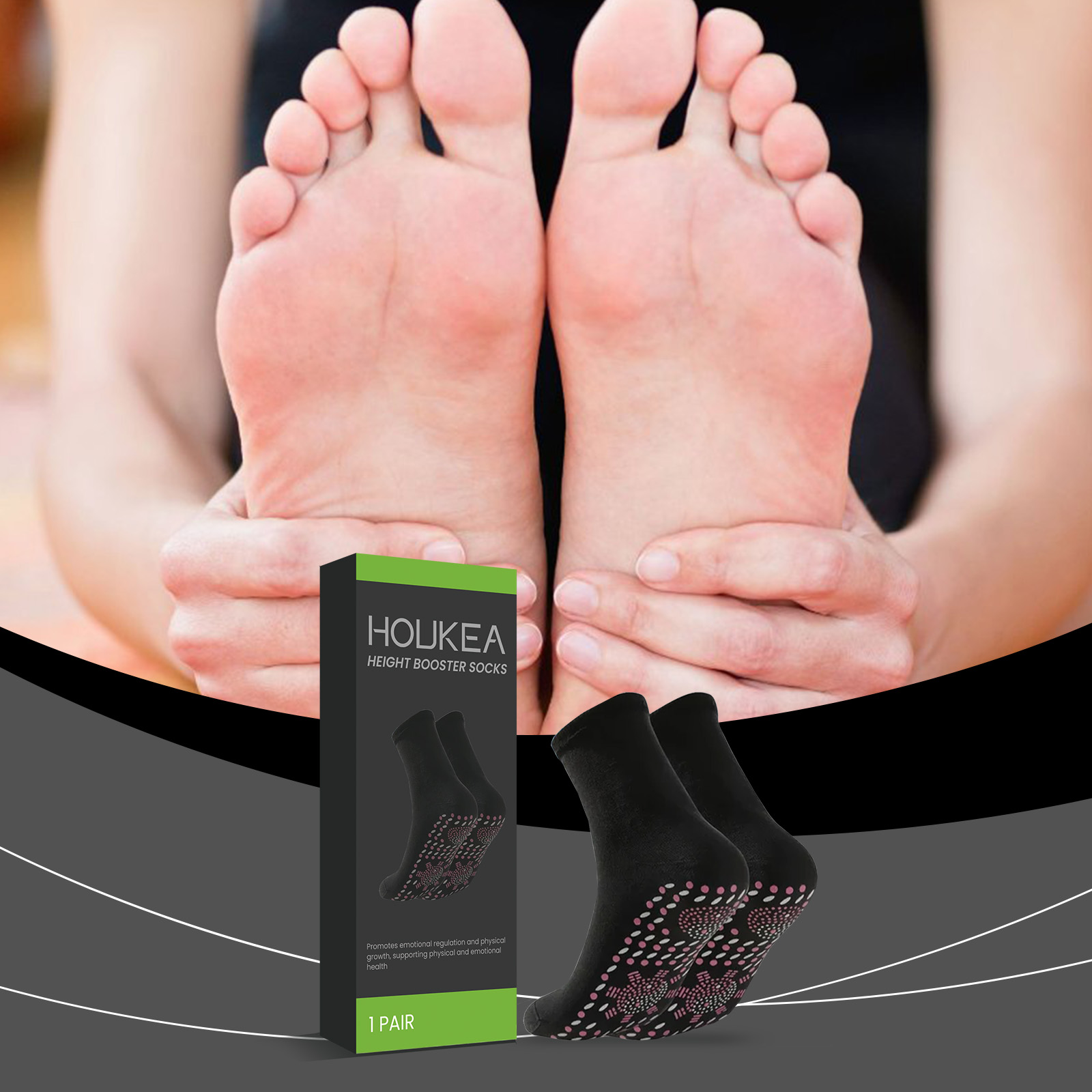 Kendiliğinden Isınan Ayak Çora - Sports Socks incelemesi ve fiyatı