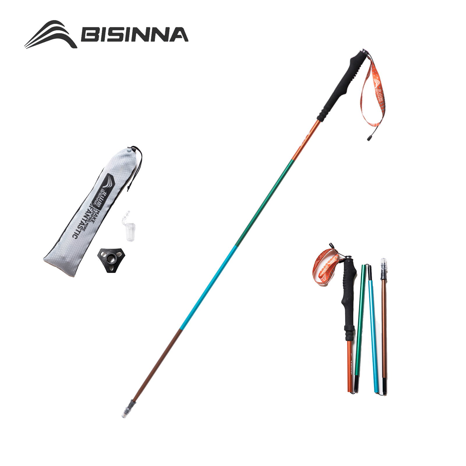 BISINNA 2 adet Trekking Direkl - Trekking Pole Carbon incelemesi ve fiyatı